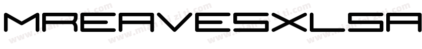 mreavesxlsanot bold字体转换